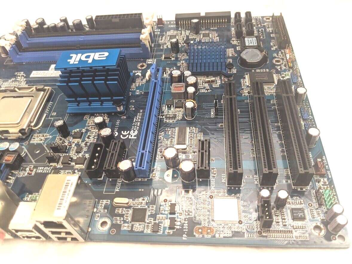 ABIT IP35 D33C75 Motherboard w/Intel Q6600 Quad-Core CPU
