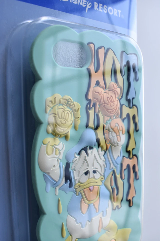 Tokyo Disney iPhone 5 silicone case Donald Duck "HOT HOT HOT" RARE COLLECTIBLE - Image 4 of 4