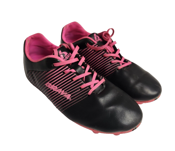 Chaussures Brava Racer Jeunes Filles - Taille 13D - Noir/rose - Crampons Football, Occasion