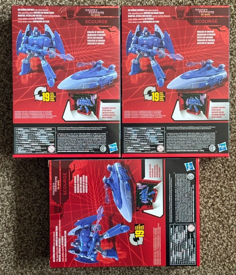 Transformers (The Movie) Studio Series 86 Scourge - Image 3 of 4