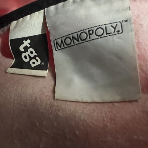 Monopoly 2004 Red Shoulder Bag 33x26x13cm Hasbro - Picture 22 of 24