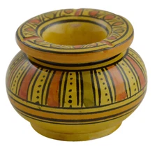 Ceramic Ashtray Moroccan Outdoor Smokeless Cigar Patio Garden Ashtrays Medium