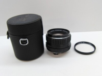 Asahi Pentax 1:1.4/50 Objektiv + Filter B+W 52E, TOP in Tasche 4/50 #46959