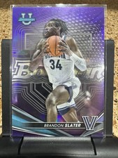Brandon Slater 2022-23 Bowman U Best PURPLE REFRACTOR /250 Villanova Wildcats