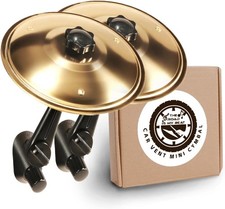 2 Pcs Car Cymbal Air Vent Cars Symbol Drum Mini Cymbals for Drumer Music Lov
