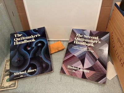 THE QUILTMAKER'S HANDBOOK plus THE SECOND QUILTMAKER'S (LOT OF 2 BOOKS)