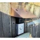 Ring Doorbell Rain Cover Hood – Weatherproof Plastic Protector Shield