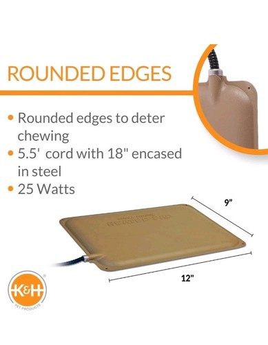 K&H Pet Products Outdoor Kleintier Heizkissen für Kaninchen und Kleintiere... - Bild 10 von 10
