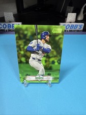 2025 Topps Stadium Club Michael Busch Lime Green Parallel #3