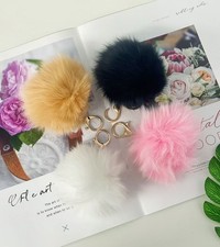 4PCS plush keychain decoration, keychains for women,cute keychains