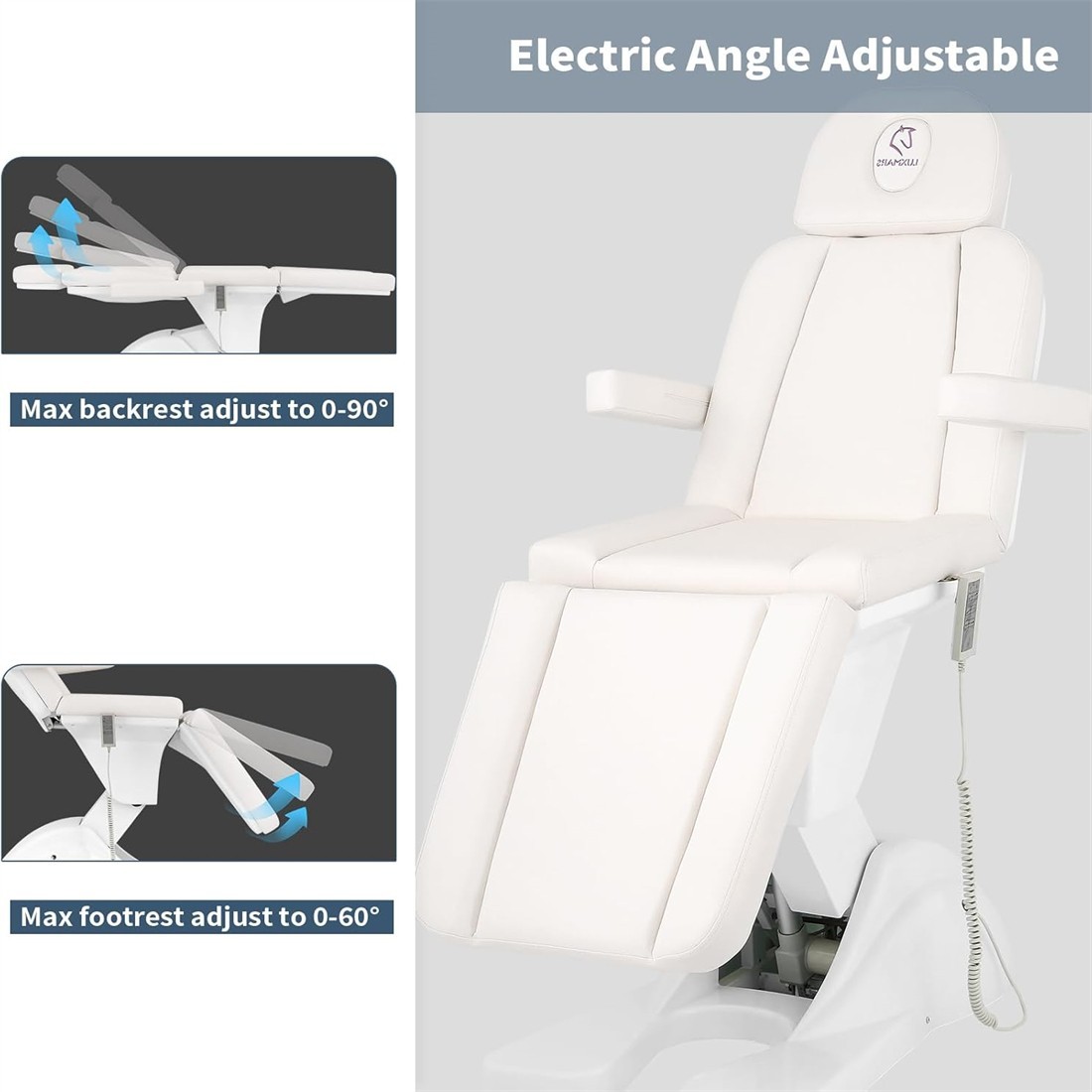 Electric Facial Bed Esthetician Chair Tattoo Chair Massage Table Beauty Spa Home