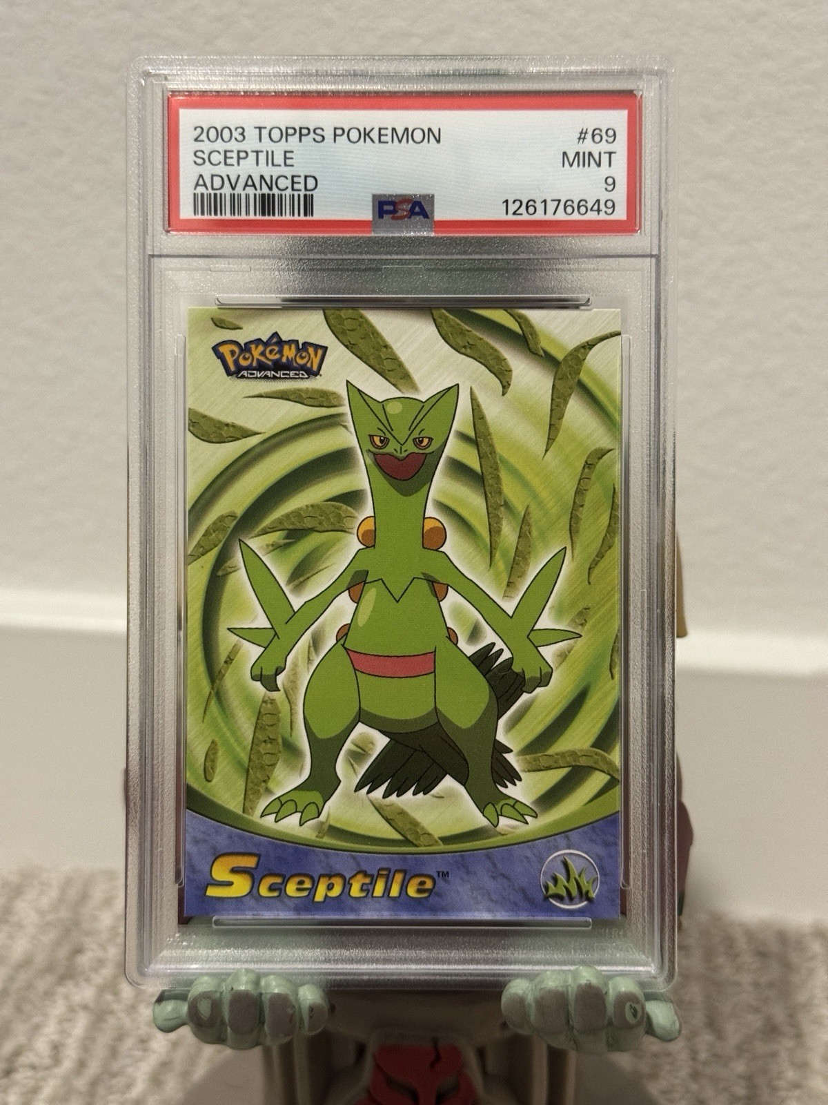 2003 Topps Pokémon Advanced Sceptile #69 PSA 9