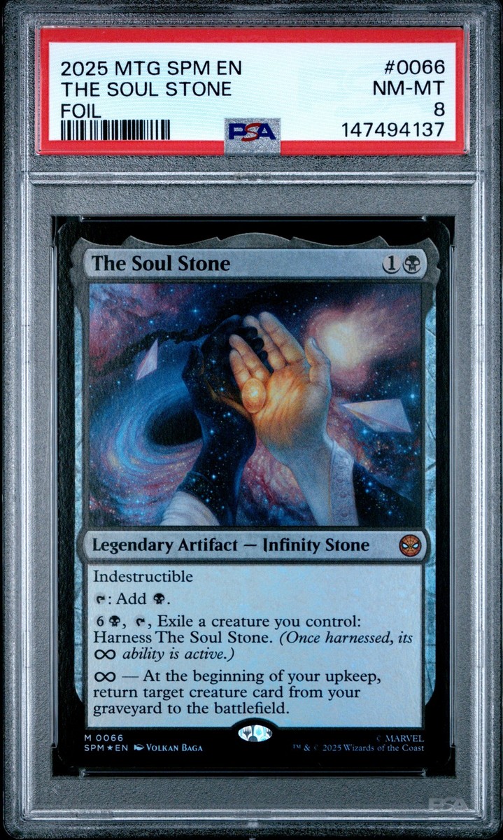 The Soul Stone　マジック・ザ・ギャザリング The Soul Stone Marvel's Spider-Man Foil for sale online | eBay