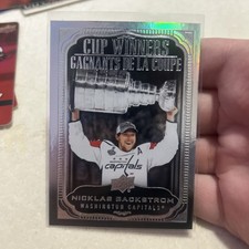 2020-21 Tim Hortons Upper Deck Hockey Stanley Cup Winner Nicklas Backstrom CW-14