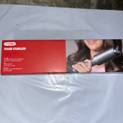 TYMO Hair Curler  Automatic Curling Iron 1'' Rotating Hair Curler Gray