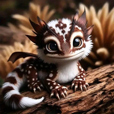 5D Diamond Painting Kits for Adults Beginners,DIY Small Dragon Diamond Art Kits,