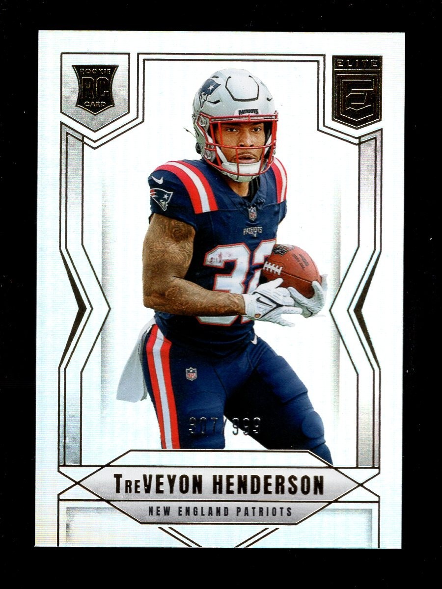 2025 ELITE #152 TreVEYON HENDERSON RC 307/999 PATRIOTS