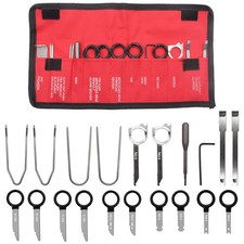 Radio Removal Tool Kit 20 PCS Universal Stereo CD Player Removal Key Kit