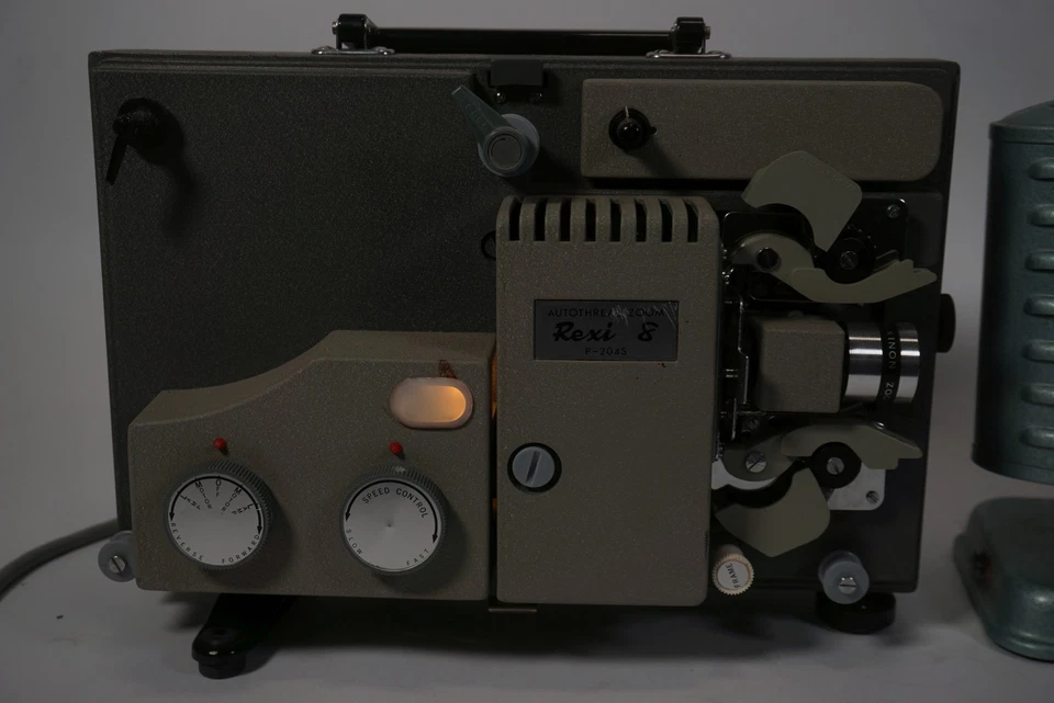 Konvolut Rexi 8 Autothread Zoom P-204S + Noris Projektor + 16mm Ozaphan Filme - Bild 3 von 4