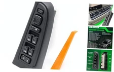 Driver Side Window Master Assembly and Door Lock with 15883320 Switch & Bezel