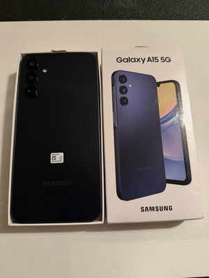 Samsung Galaxy A15 5G 64GB Black Metro Android 4GB RAM 50MP w/ Box
