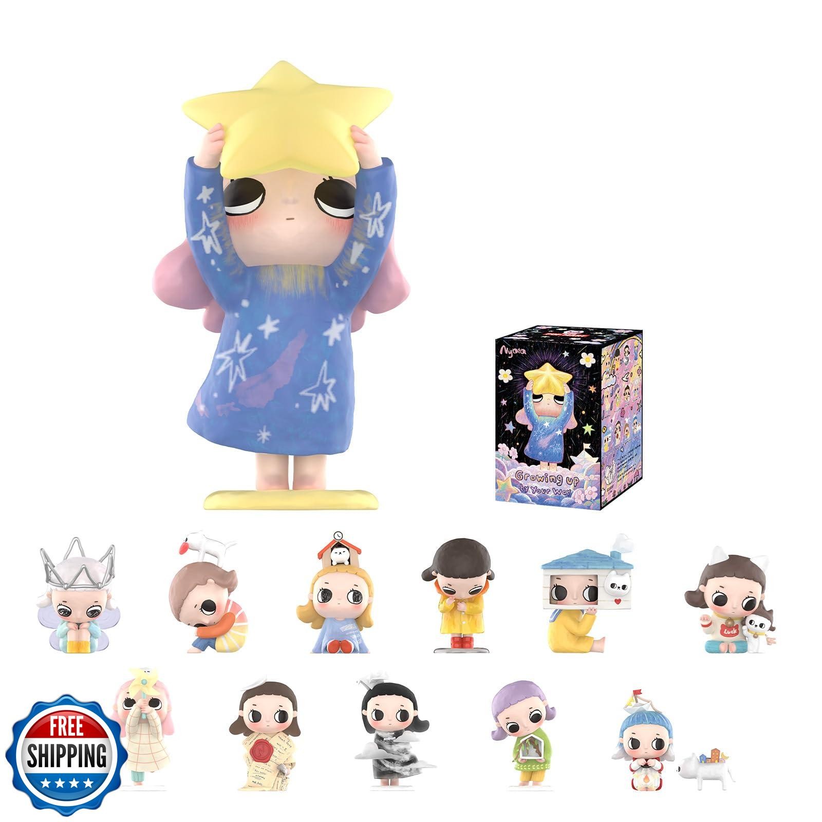 POP MART Nyota Growing up by Your Way Series Figures, Blind Box F