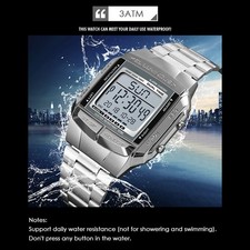 1381 Herren-Analog-Digital-Armbanduhr Modisch Sportlich 2 Zeitzonen *