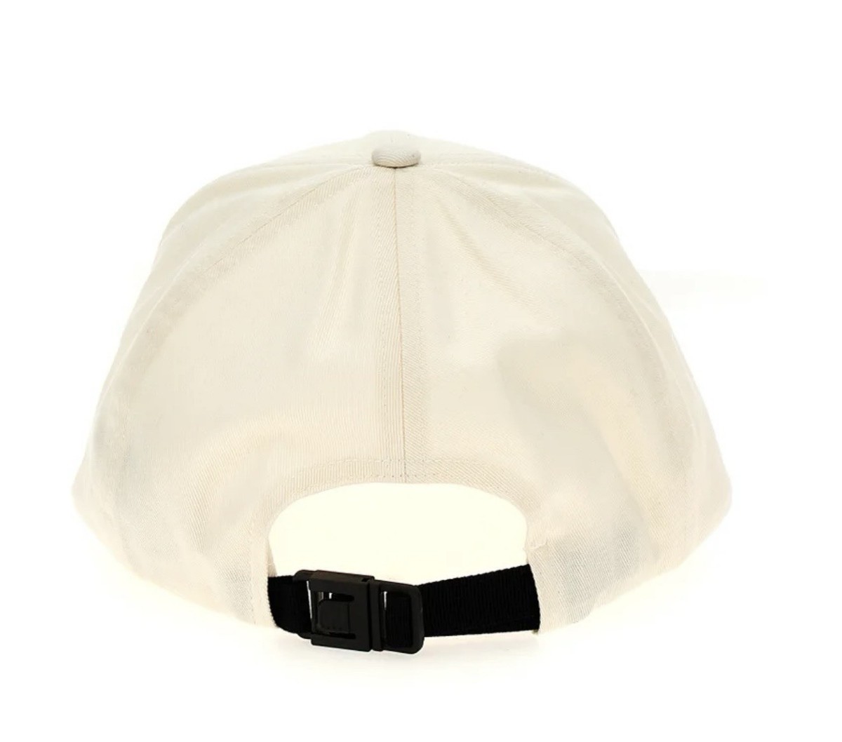 Moncler Logo Patch Hat Off White-Uni Size- Matt Black Edition- NWT