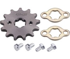 Motorcycle 420-13T Front Sprocket 17mm Compatible with 50cc 70cc 90cc 110cc 1...