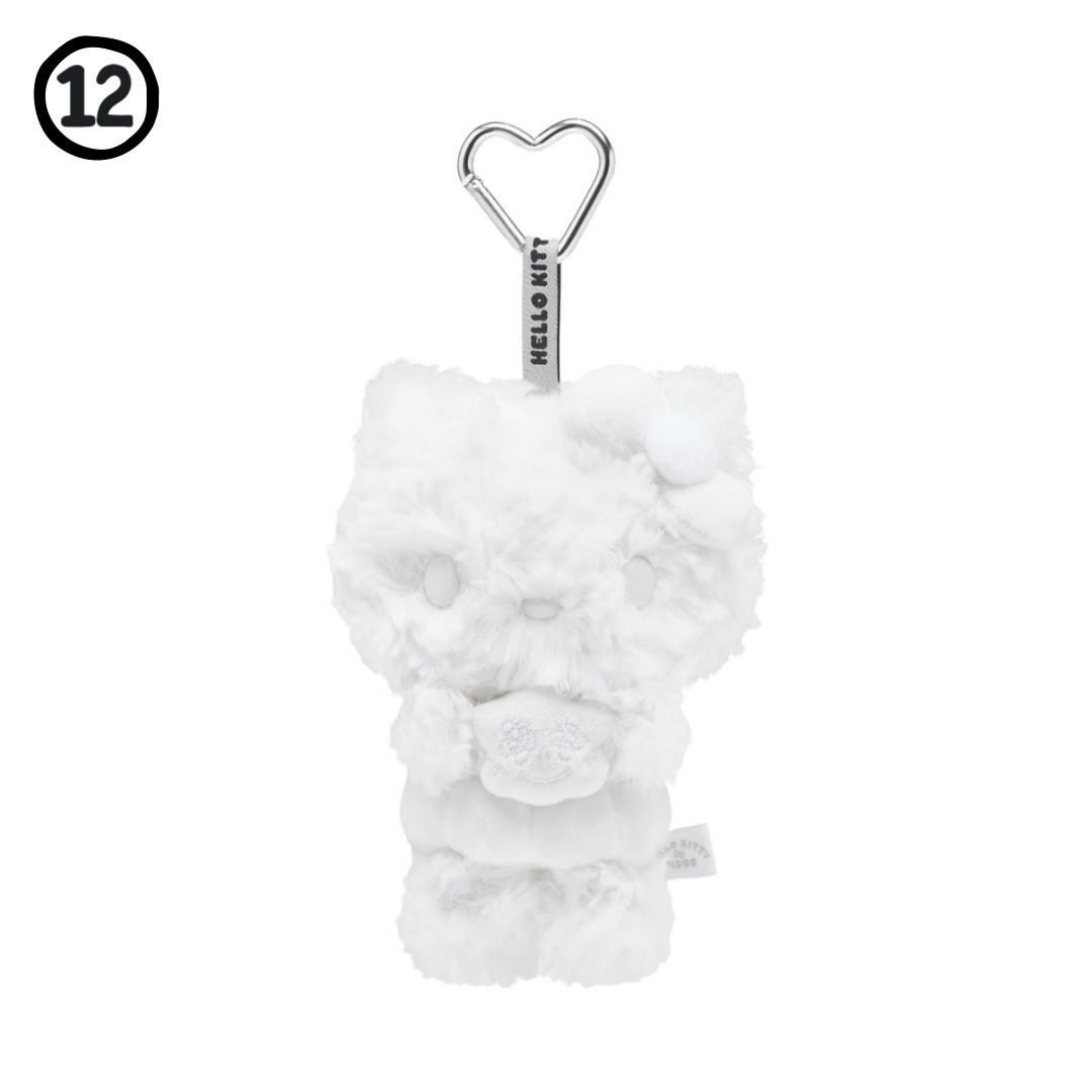 Blackpink Jisoo x Hello Kitty Plush Keychain Limited Edition - 12
