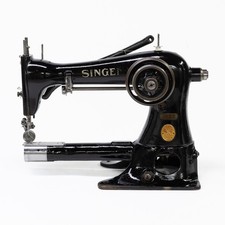 Rare Singer 19-9 Cylinder Roll Feed Up The Arm Industrial Sewing Machine - 1935