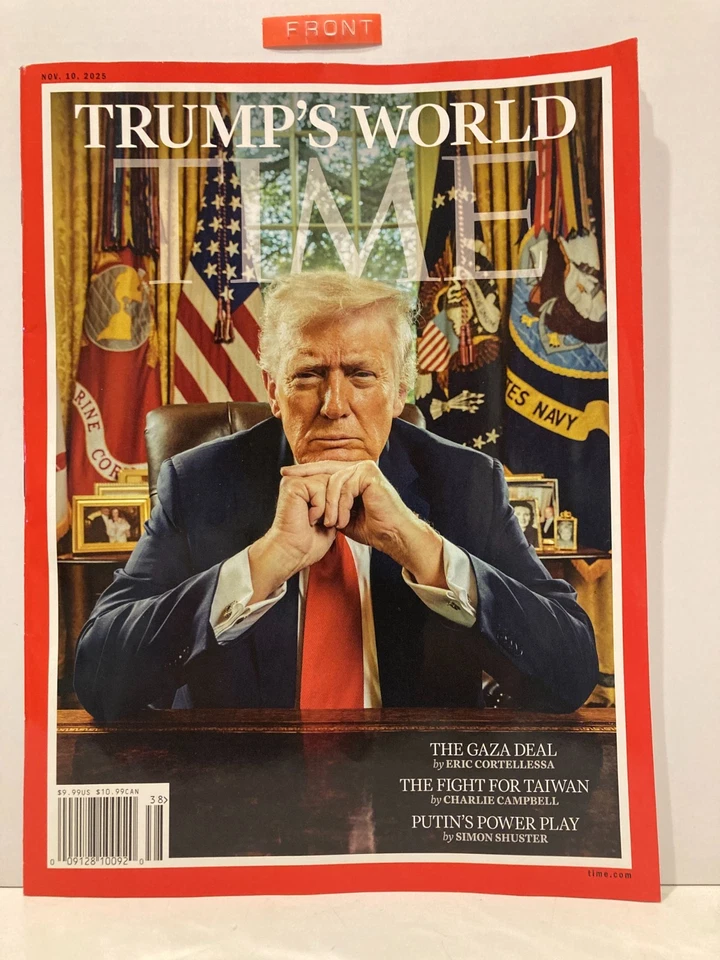 TIME MAGAZINE TRUMP'S WORLD  SPECIAL EDITION NEW - Image 3 of 3