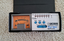 Boss Chromatic Tuner TU-12H Digital Processing Multi Instrument w/ Case Japan
