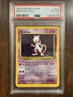 1999 Pokémon TCG Mewtwo Base Set Holo Unlimited Rare Card 10/102 PSA 6 EX-MT