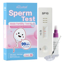 Fertility Test For Low Sperm Count Self Testing Home Test Kit Accufast