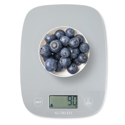 Digital Kitchen Food Scale 11lb/5kg Slim LCD Tare Weighing Tool for Cooking