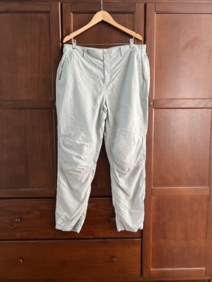 Simms Fishing Pants Mens 40R Sage Green Lightweight Technical Utility Hiking