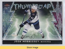 2024-25 Upper Deck Fleer Ultra Thunderclap Josh Morrissey #TC6OF20 READ 01m8