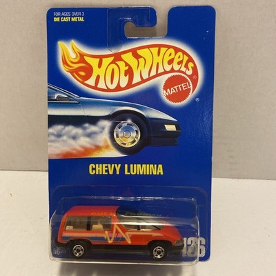 1991 Hot Wheels Blue Card #126 Chevy Lumina Van NOC