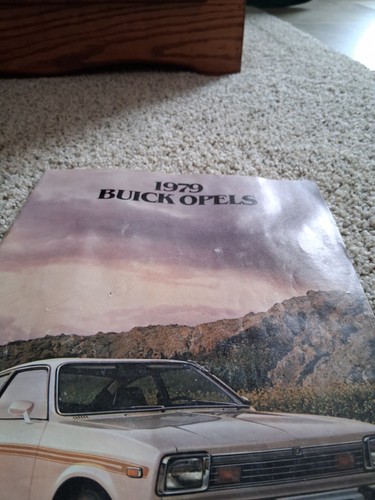 Original 1979 Opel imported by Buick sales brochure, catalog
