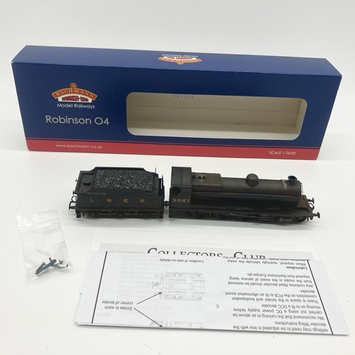 Bachmann Branchline 31-005 Robinson O4 3547 LNER negro calibre OO en caja loco en muy buena condición | Condition: Used