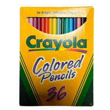 Crayola Pre-Sharpened Colored Pencils Set, 36 Count, for All Ages