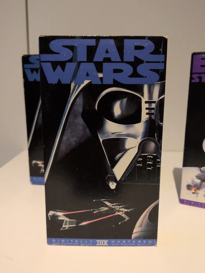 Star Wars Trilogy VHS, RAR! USA Return of the Jedi, The Empire, A new Hope - Bild 4 von 4