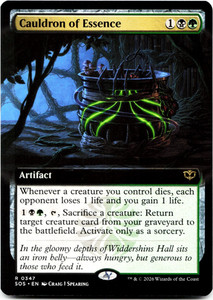 Cauldron of Essence (Extended Art) #347 - Strixhaven: School of Mages