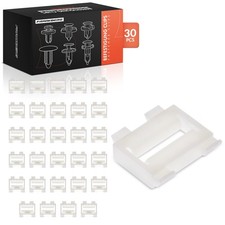 A-Premium 30x Car Door Bracket Trim Clips Retainer Nylon for Mercedes-Benz 124