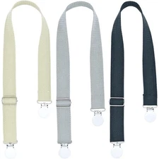 3 Pack Multipurpose Clips Baby Nursing Cover Clips Drool Bib Holder Double End