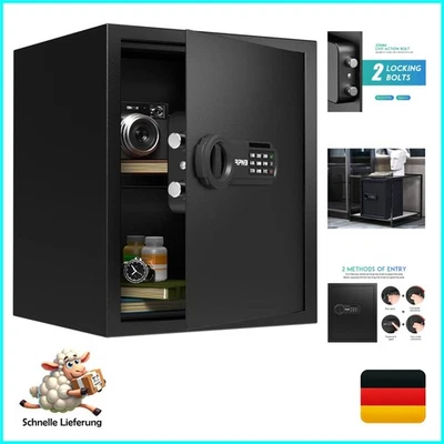 Rpnb Elektronischer Safe 43L mit Zifferntastatur, Wandmontage, Diebstahlsiche... - Bild 1 von 4