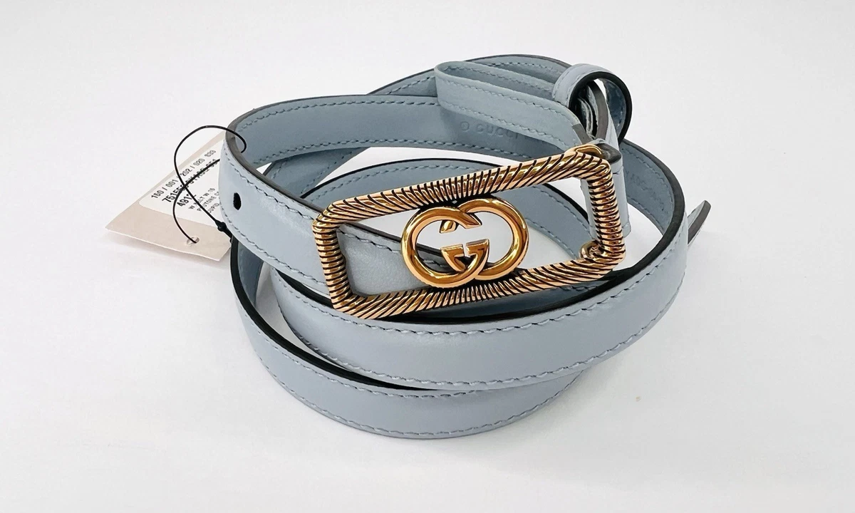 Gucci Blue Belts for Women for sale | eBay display picture 2