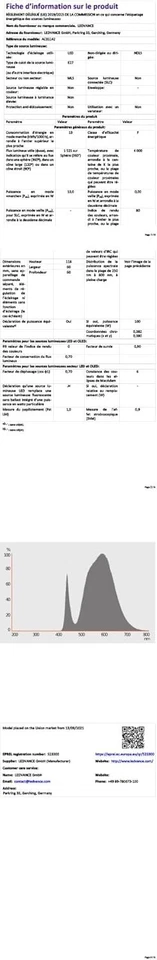 Osram LED Base Classic A Lampada, a Forma di Lampadina con Attacco E27 - Immagine 3 di 4