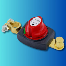 Top Post Battery Disconnect Switch 12-48V Marine Battery Cut-Off Switch Isolator
